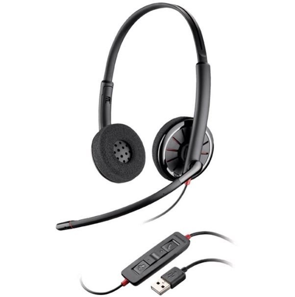 PC USB HEADSET MDL BLKWIRE C320-M     Old Sku 85619-01               B1E409