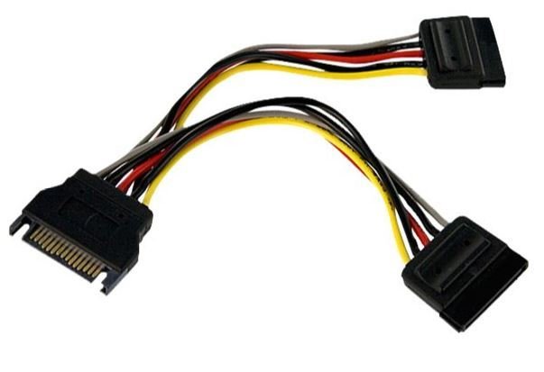 6IN SATA Power Splitter Y Adapter                                                     B1O306
