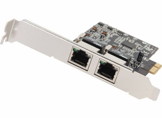 Rosewill PCI-Express Dual Port Gigabit Ethernet Adapter       B1E514