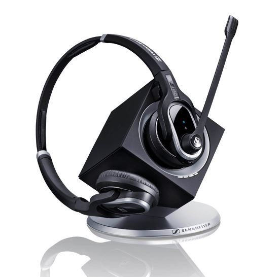 *USED* SENNHEISER DUAL DECT WIRELESS HEADSET                                B1P405