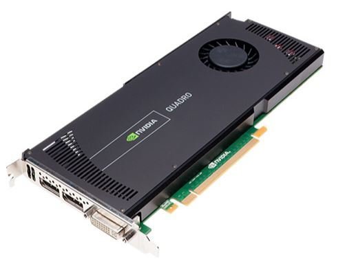 *USED* NVIDIA Quadro 4000  Graphics Card 2 GB GDDR5 256BIT      B1P218