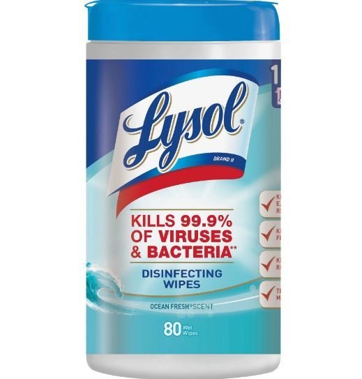 Lysol Handi-Pack Disinfecting Wipes, 80 Count                  B1Q113