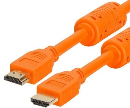 *Free* MONOPRICE 28 AWG HighSpeed LED / 3D / 4K HDMI Cable - 6 Feet Orange (No Charge)  B1N404