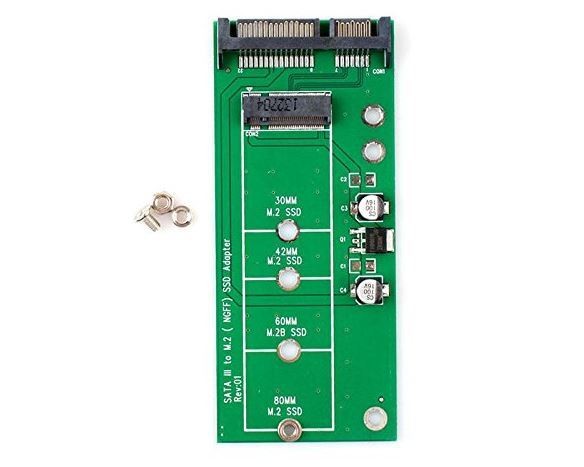 QNINE M.2 SSD Adapter, NGFF to USB or SATA Converter Card  B1D210