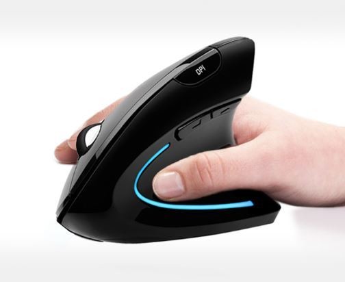 Adesso iMouse E10 - Ergonomic Mouse - 2.4GHz (Right Handed User Only) B1B109