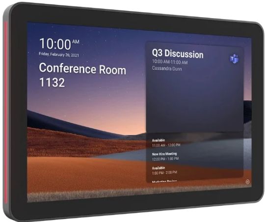 Logitech Tap Scheduler Purpose-Built Scheduling Panel for Meeting Rooms  B1B303