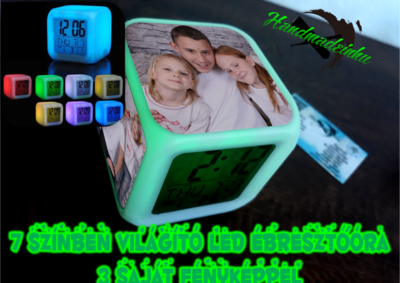 Fényképes ébresztőóra