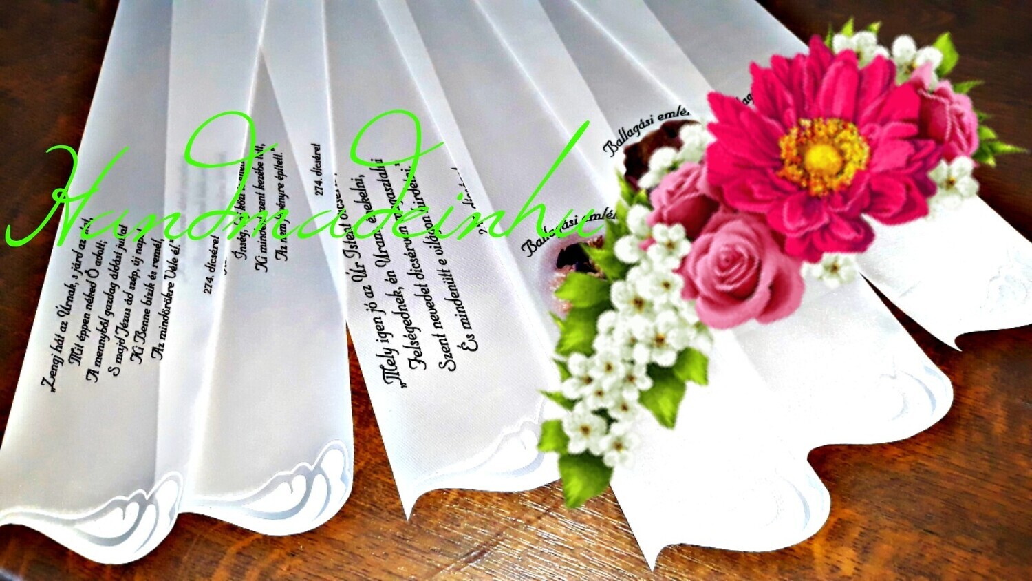 Ballagó csokorszalag