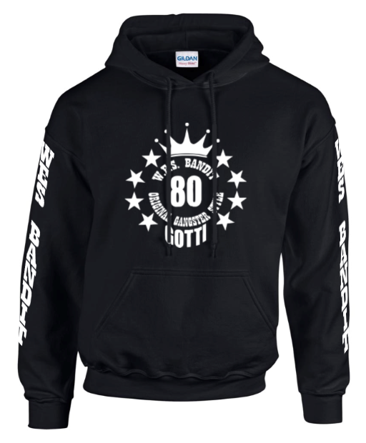 W.E.S. BANDIT férfi pulóver- fekete