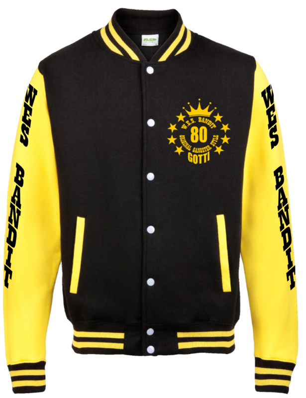 W.E.S. BANDIT varsity jacket