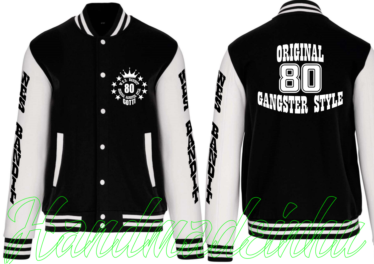 W.E.S. BANDIT varsity jacket