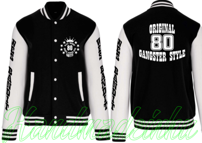 W.E.S. BANDIT nöi varsity jacket