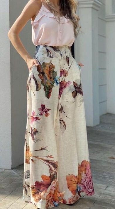 Floral Pants