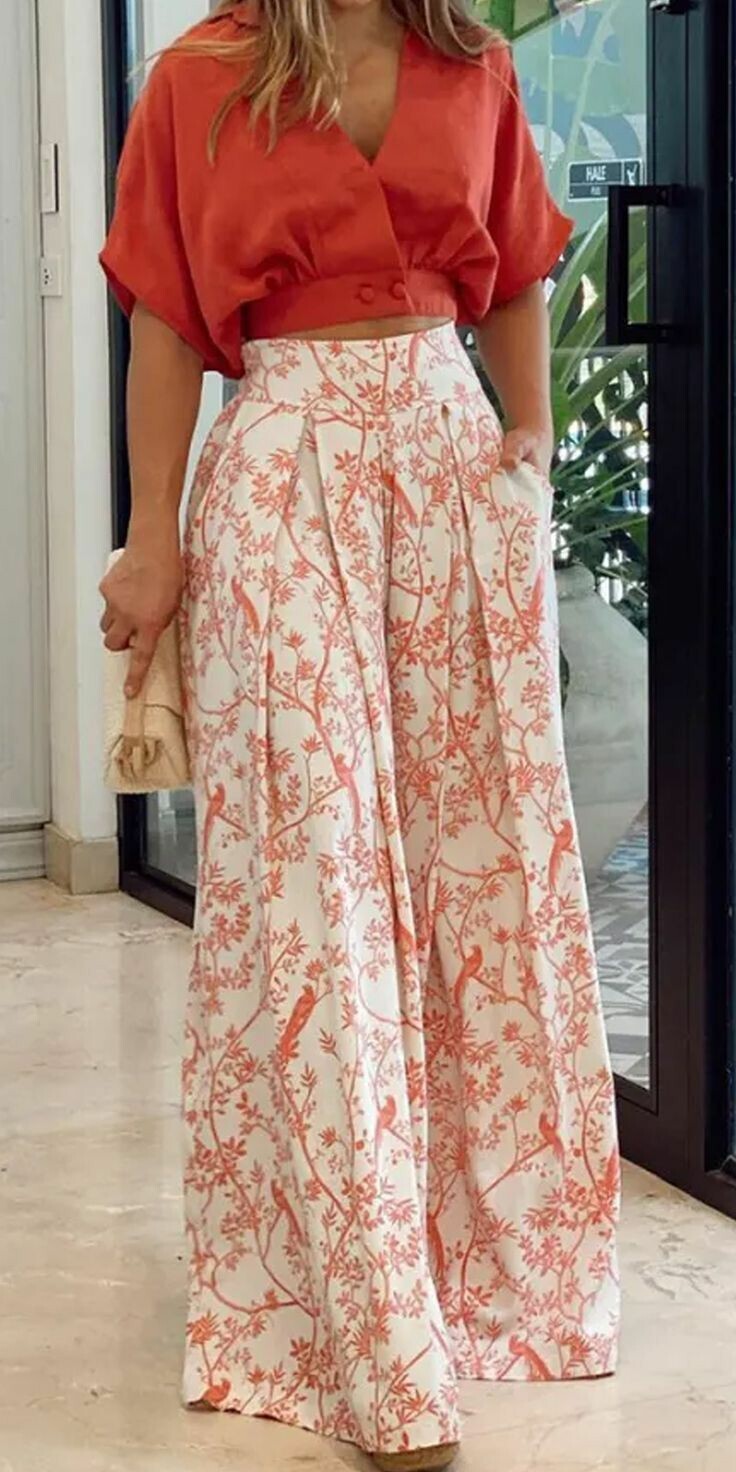 Floral Pants