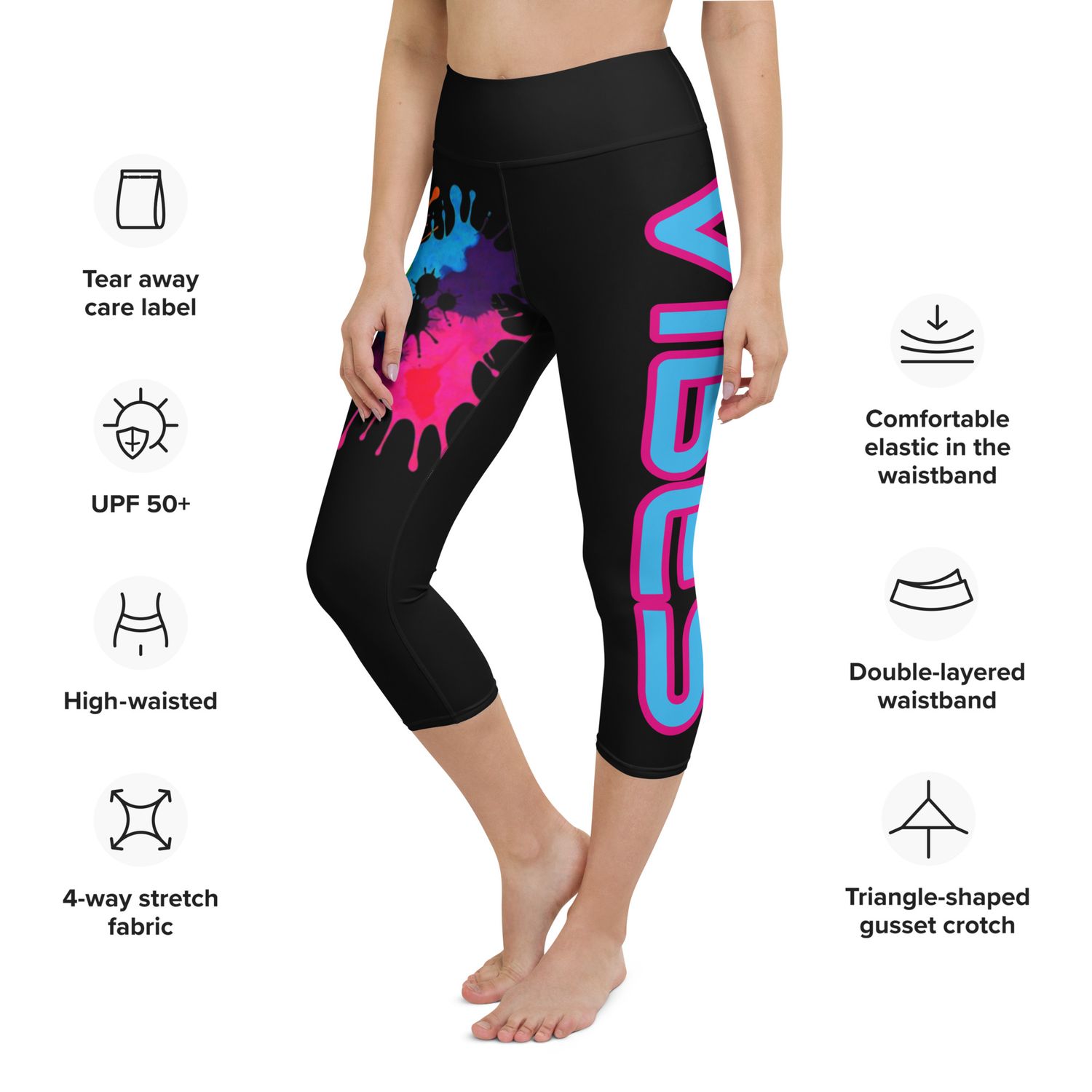 Vibes Capri Leggings