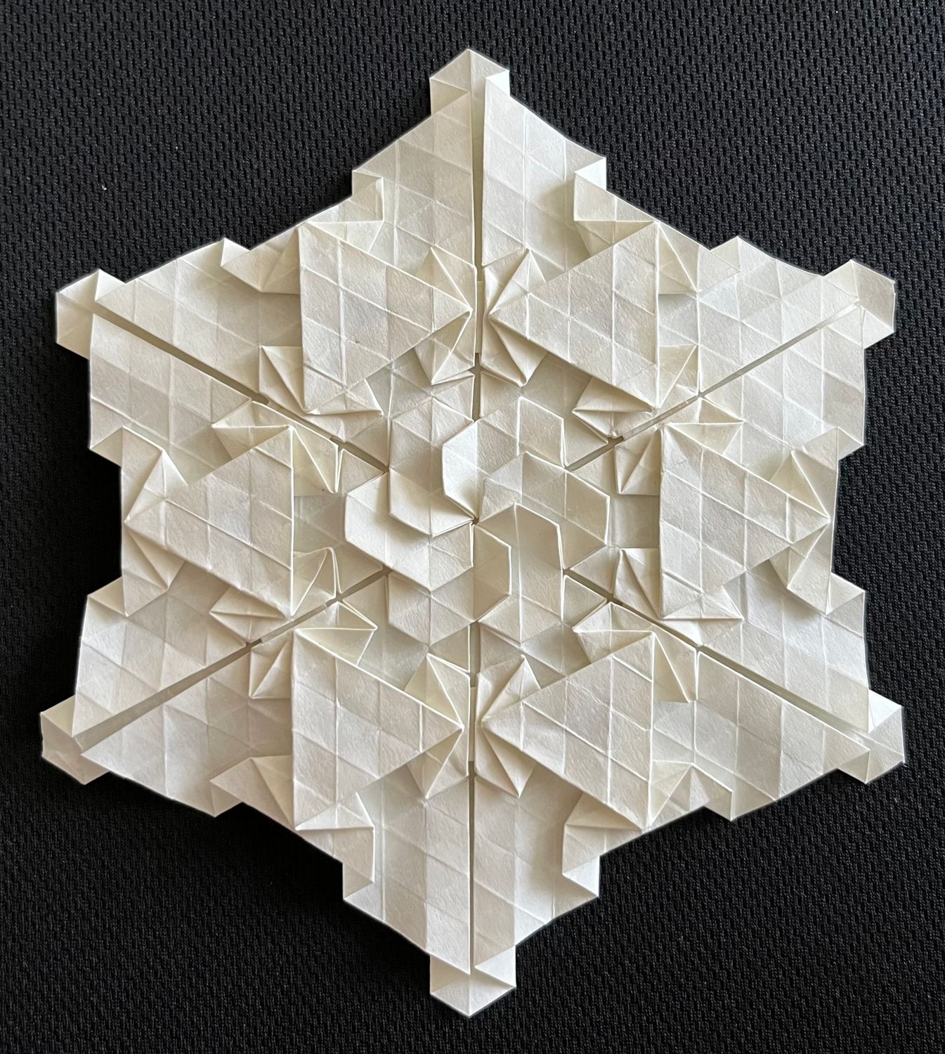 Elegant Tessellated Snowflake