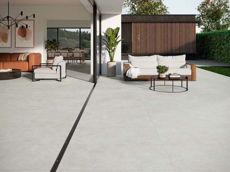 AMMOL Gris | Textura: Mate | Azulejo Porcelánico Piedra