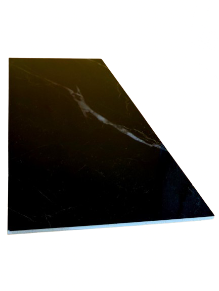 MUESTRA BLACK ROCK | Textura: Super brillant + | Placa decorativa