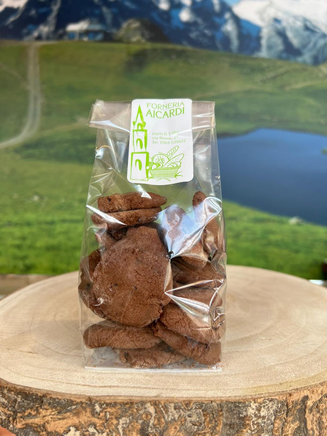 Biscotti al cioccolato vegani