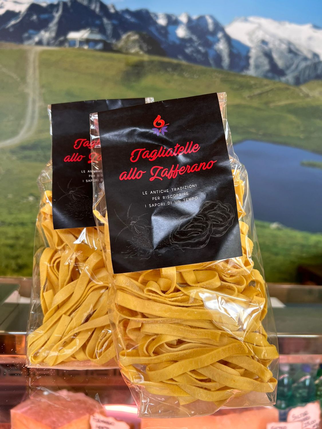Tagliatelle allo zafferano