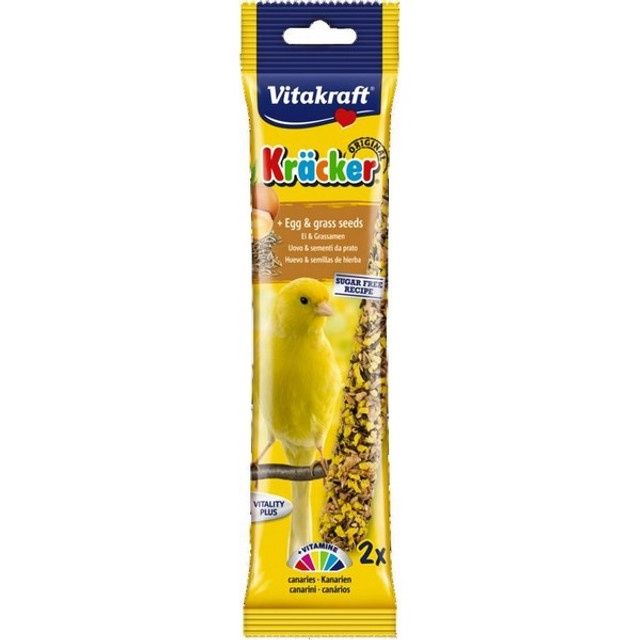 Kracker Treat Sticks Canary Egg &amp; Grass Seeds
