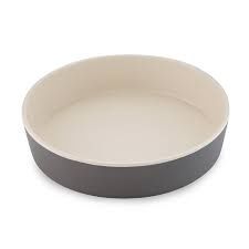 Bamboo Cat Bowl - Coastal Grey
