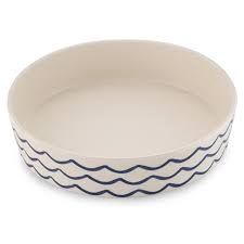 Bamboo cat Bowl - Ocean waves