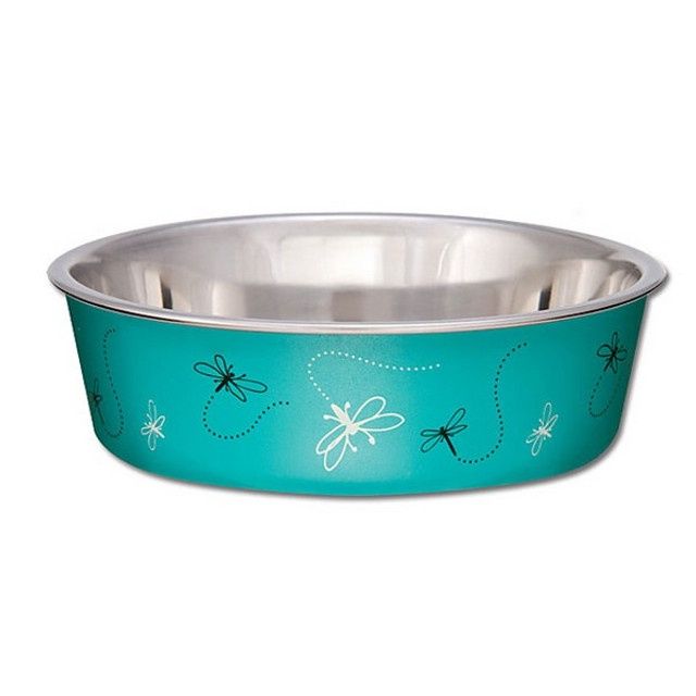Bella Bowl Dragonfly Turquoise Small