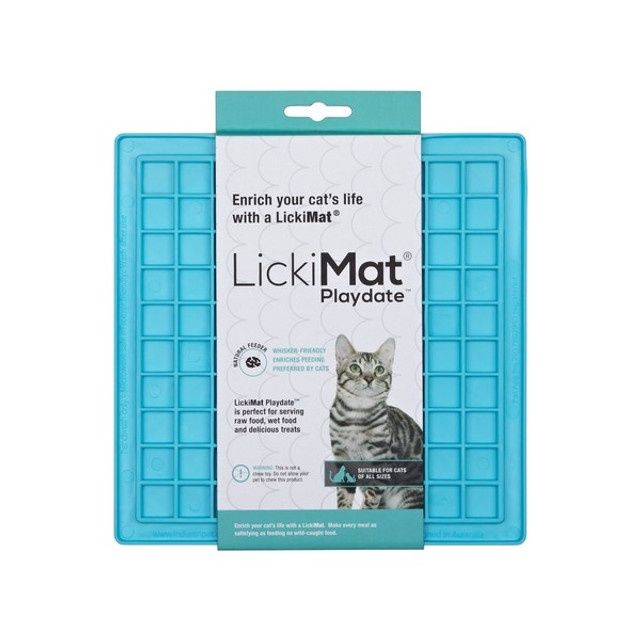 Lickimat Cat Buddy Turquoise