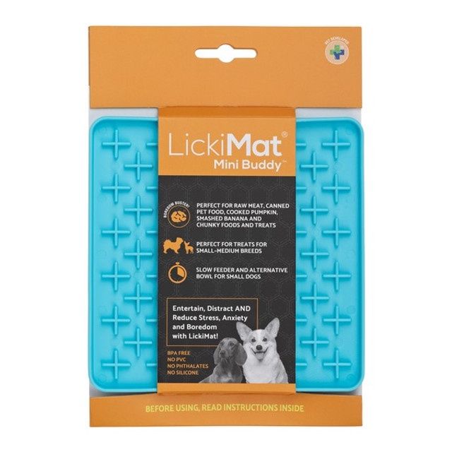 Lickimat Mini Buddy Turquoise 15cm