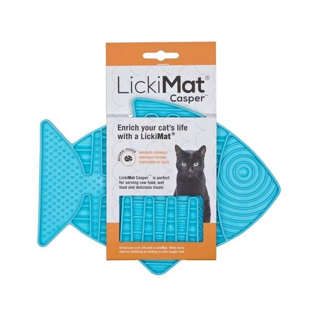 Lickimat Cat Casper Turquoise