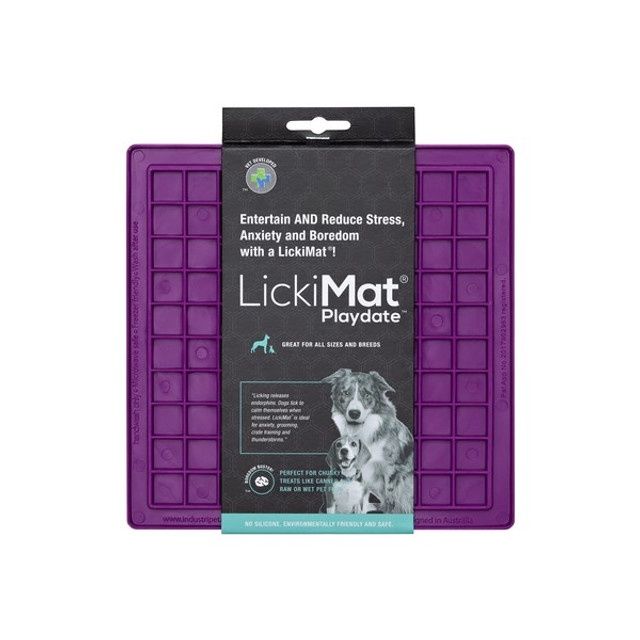 LickiMat Playdate Purple 20cm