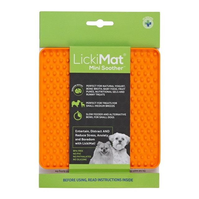 Lickimat Mini Soother Orange 15cm