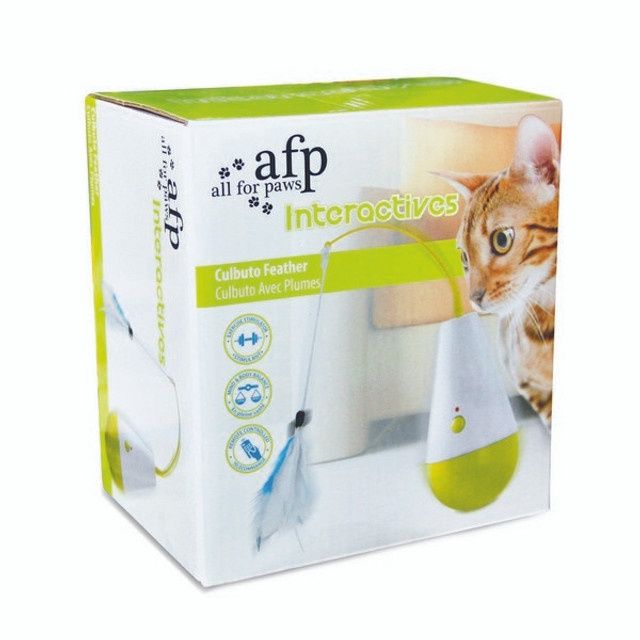 AFP Interactive Cat Culbuto Feather