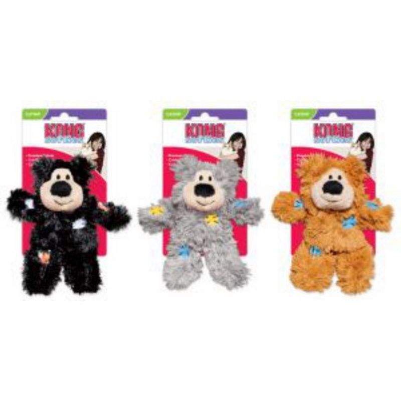 Kong Cat Softies Patchwork Bear