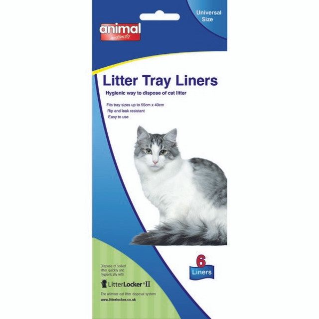 Animal Instincts Litter Tray Liners 6pk