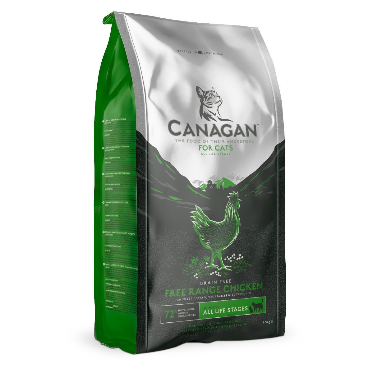 Canagan Free Range Chicken for Cats 1.5kg