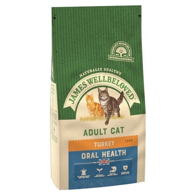 James Wellbeloved Turkey Oral Health 1.5kg