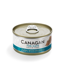Canagan Cat Tin Tuna with Mussels 75g