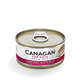 Canagan Cat Tin Chicken With Beef 75g