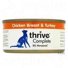 Thrive Complete Adult Chicken Breast &amp; Turkey 75g