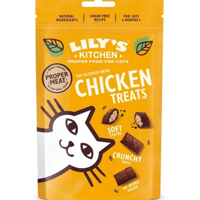 Lilys Kitchen Chicken Cat Treats 60g