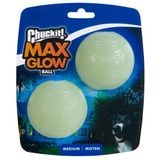 Chuckit! Fetch Glow Balls Medium 2 Pack