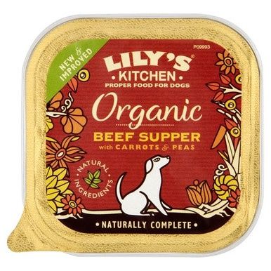 Lilys Kitchen - Organic Beef &amp; Spelt Supper 150g