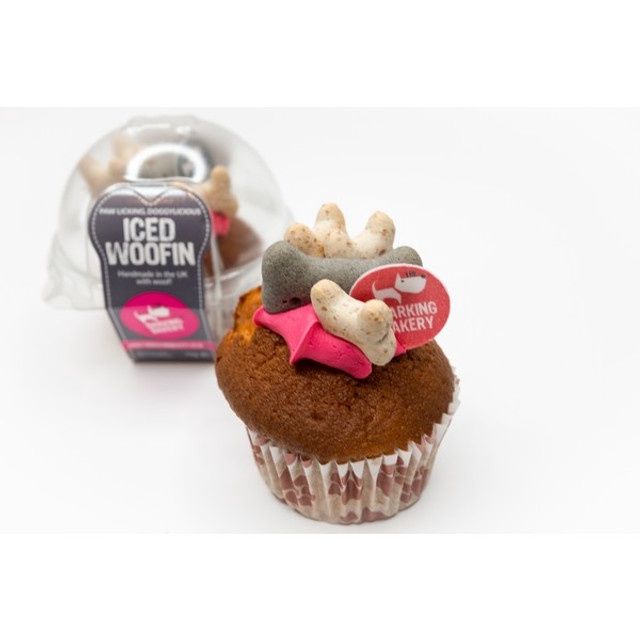 Barking Bakery Iced Vanilla Woofin Pink