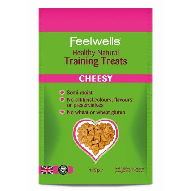 Feelwells Training Treats Cheesy 115g