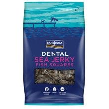 Fish4Dogs Dental Sea Jerky Fish Squares 525g