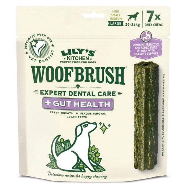 Lilys Kitchen Woofbrush Gut Health Large 7pk