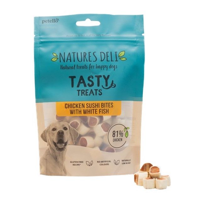 Natures Deli Chicken Sushi Bites 100g