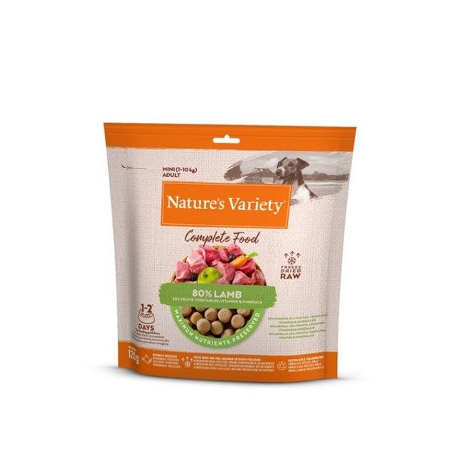 Natures Variety Complete Freeze Dried Lamb 120g